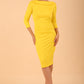 York 3/4 Sleeve Pencil Dress 