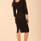 York 3/4 Sleeve Pencil Dress 