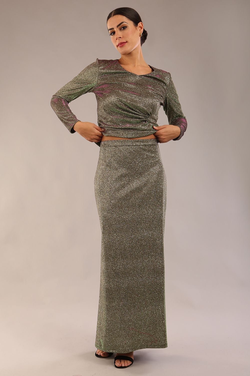 Zeta Glitter Two-Piece Set 