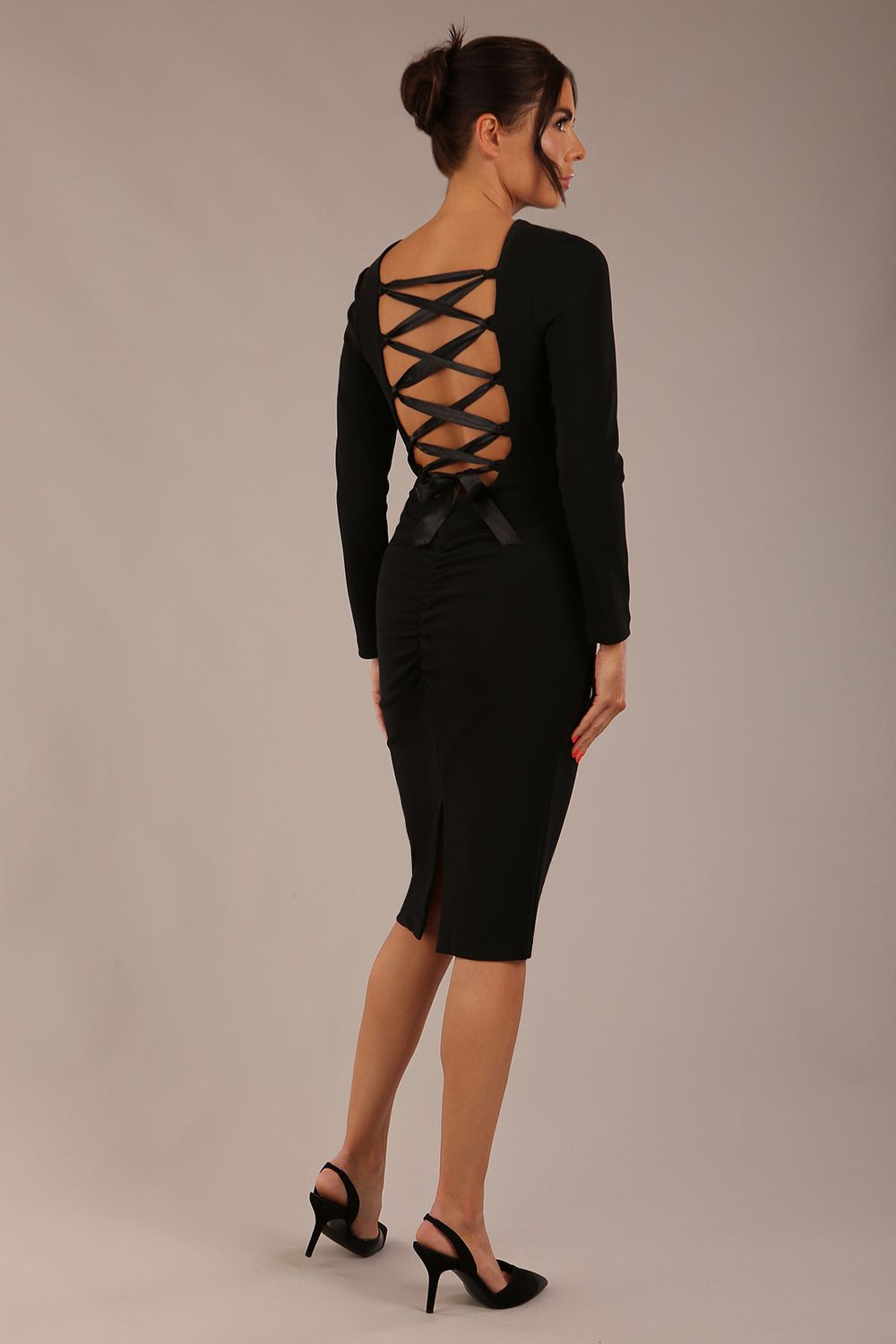 Zoey Sleeved Pencil Dress 