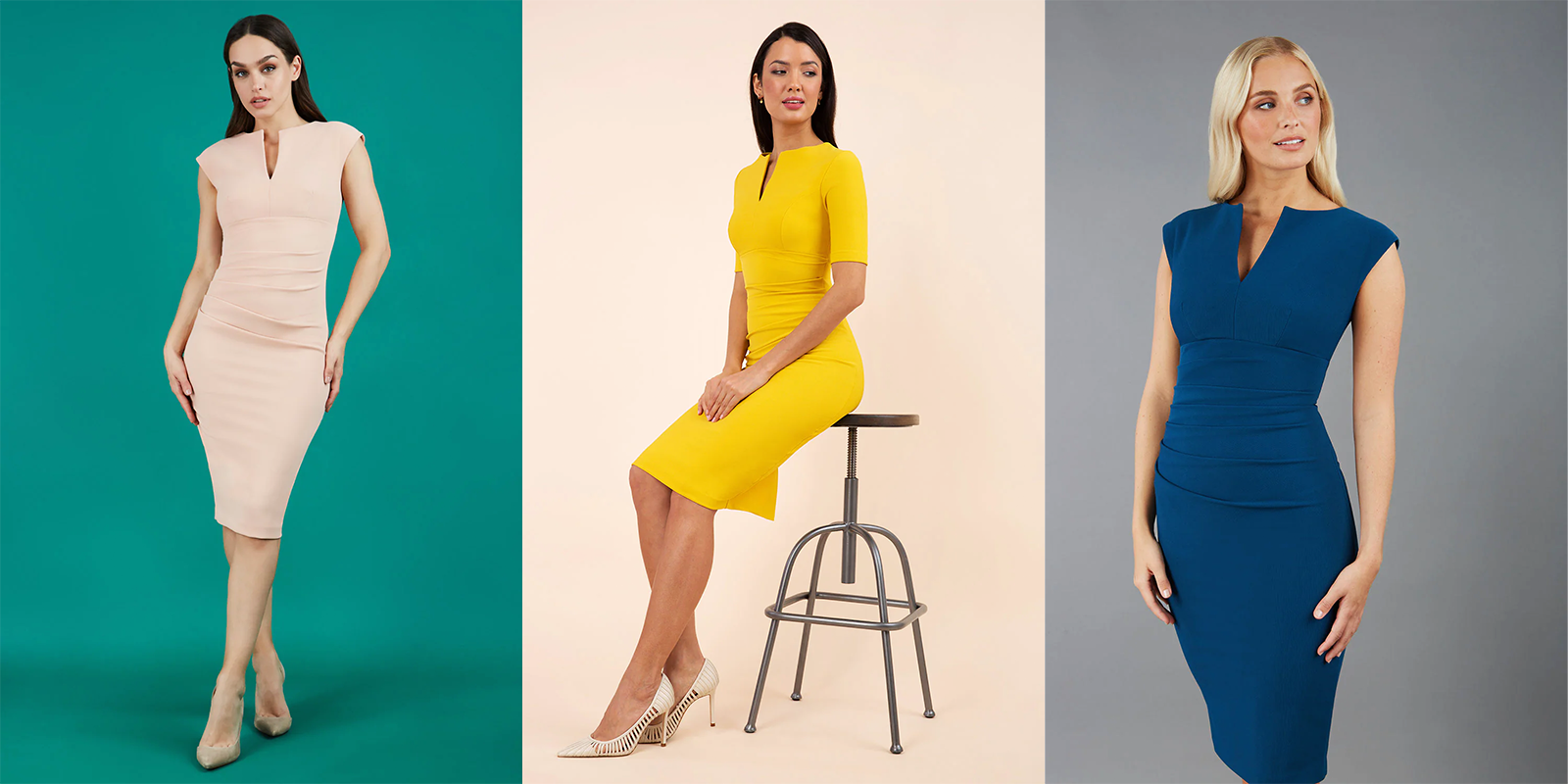 Womens Pencil Dresses Designed & Made In The U.K. Since 1985 ...