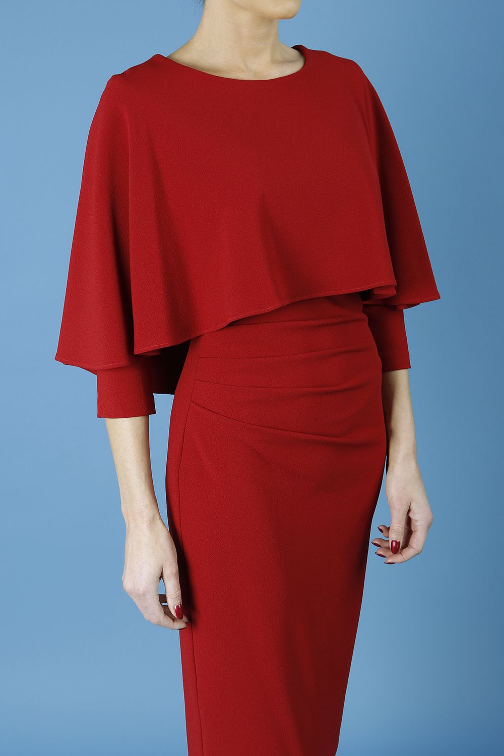 Calvin klein cape dress online
