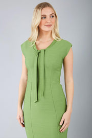 Seed Lucca Tie Detail Sleeveless Pencil Dress