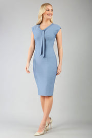 Seed Lucca Tie Detail Sleeveless Pencil Dress