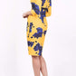 Nadia 3/4 Sleeved Print Dress