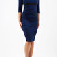 Nadia Circle Jacquard Dress