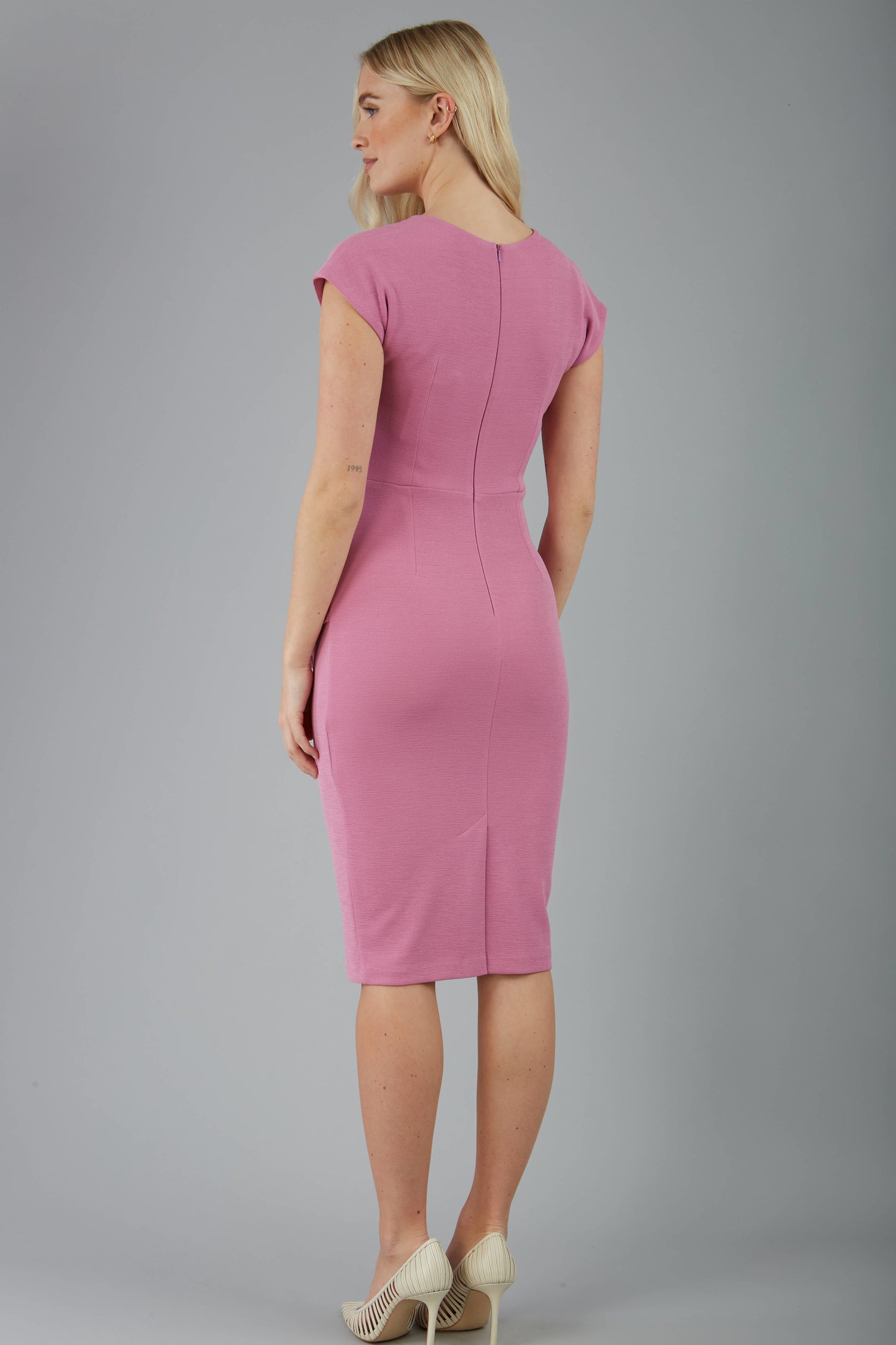 Cap sleeve hotsell pencil dress