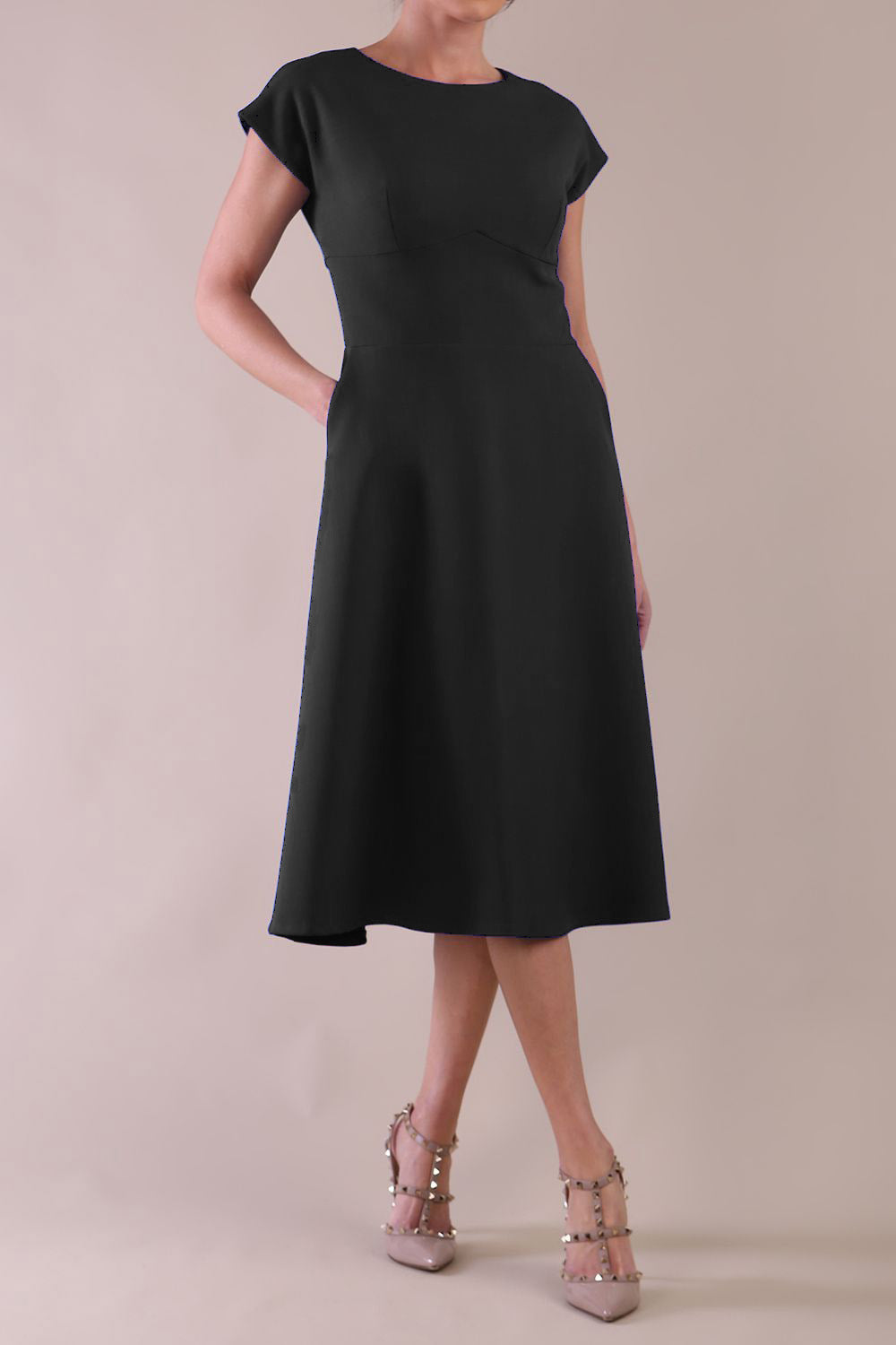 (PRE-ORDER) Laura A-line Skirt Dress With Pockets