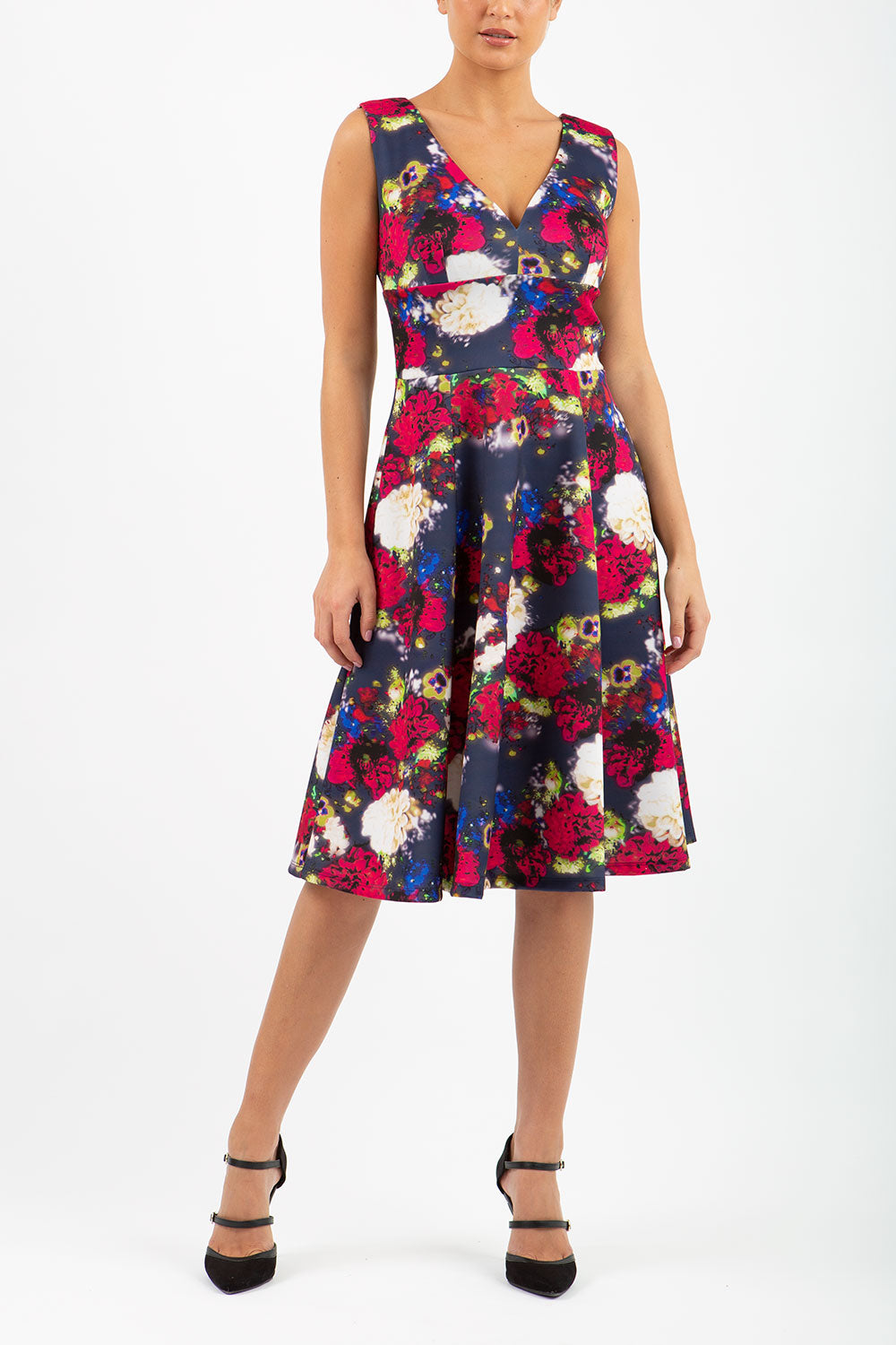 Aldeburgh A-Line Printed Dress 