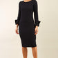 Alma Long Sleeve Pencil Dress 