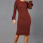 Alma Long Sleeve Pencil Dress 