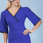 Andorra V-Neckline Pencil Dress 