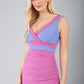 Banbury Colour Block Sleeveless Pencil Dress 