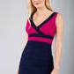Banbury Colour Block Sleeveless Pencil Dress 