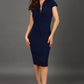 Bix Pencil Dress Front Zip 
