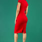 Bix Pencil Dress Front Zip 