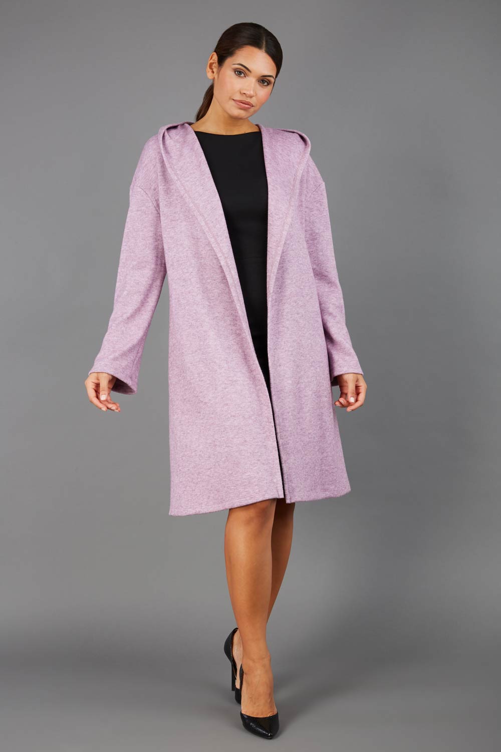 Borneo Hooded Tricot Coat 