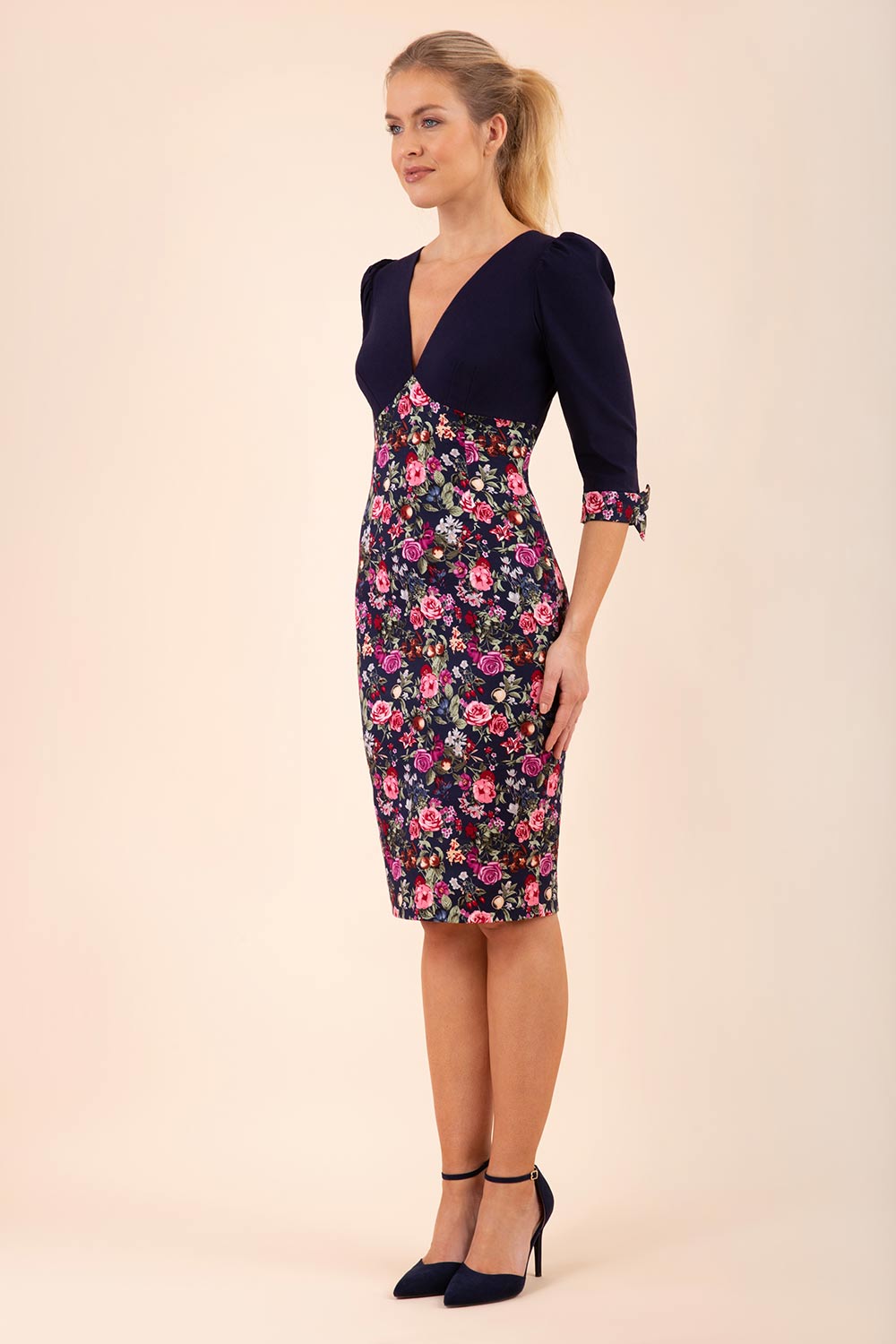 Bristow Pencil Floral Skirt Dress 