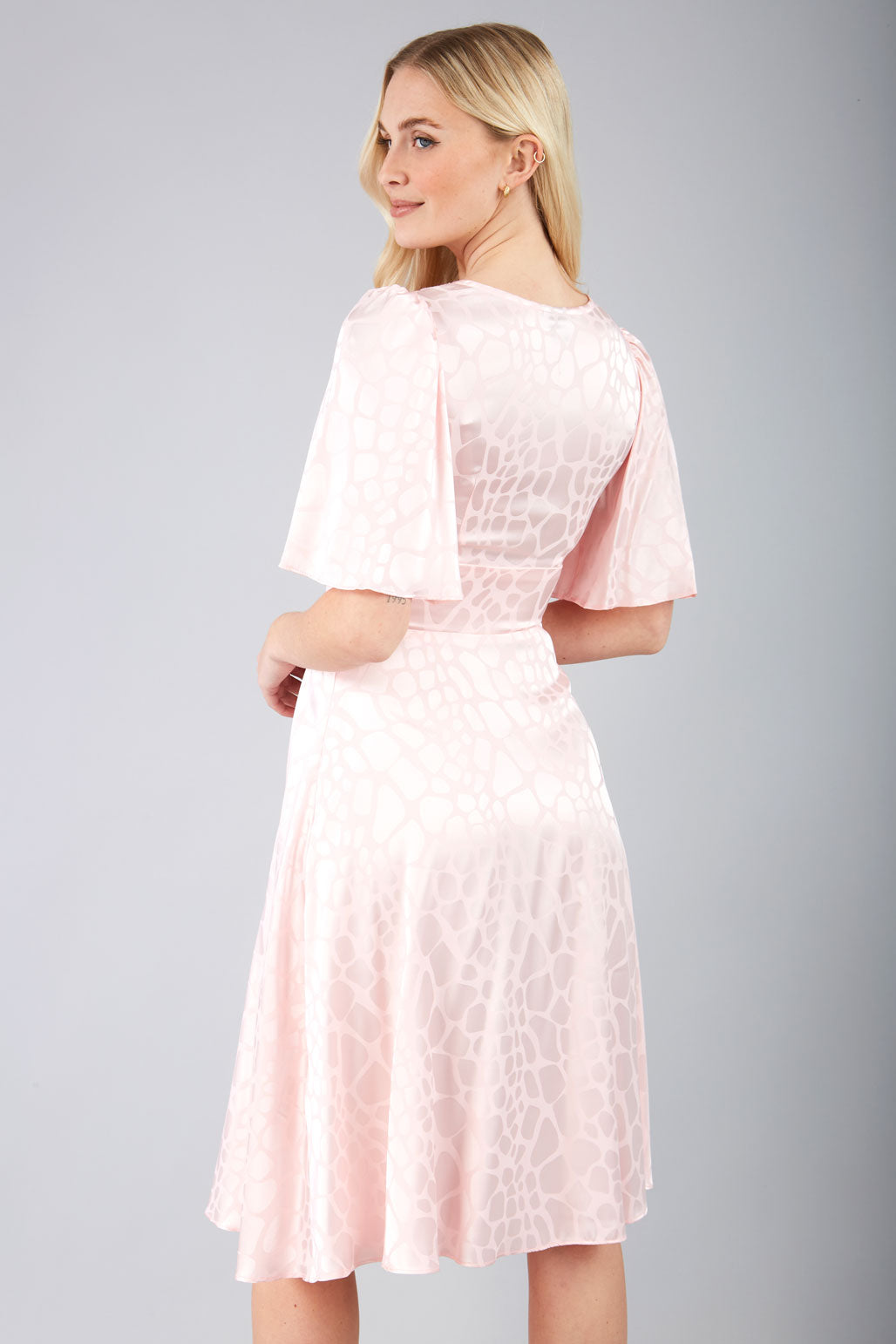 Cambrian Satin A-line Dress 