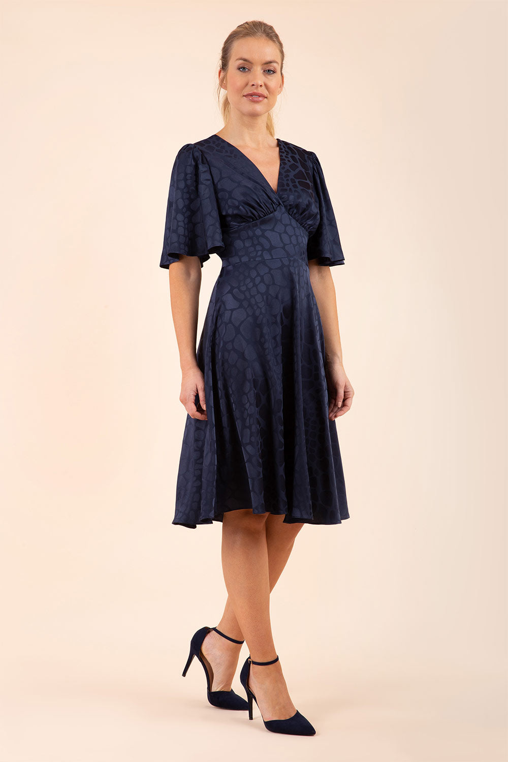 Cambrian Satin A-line Dress 
