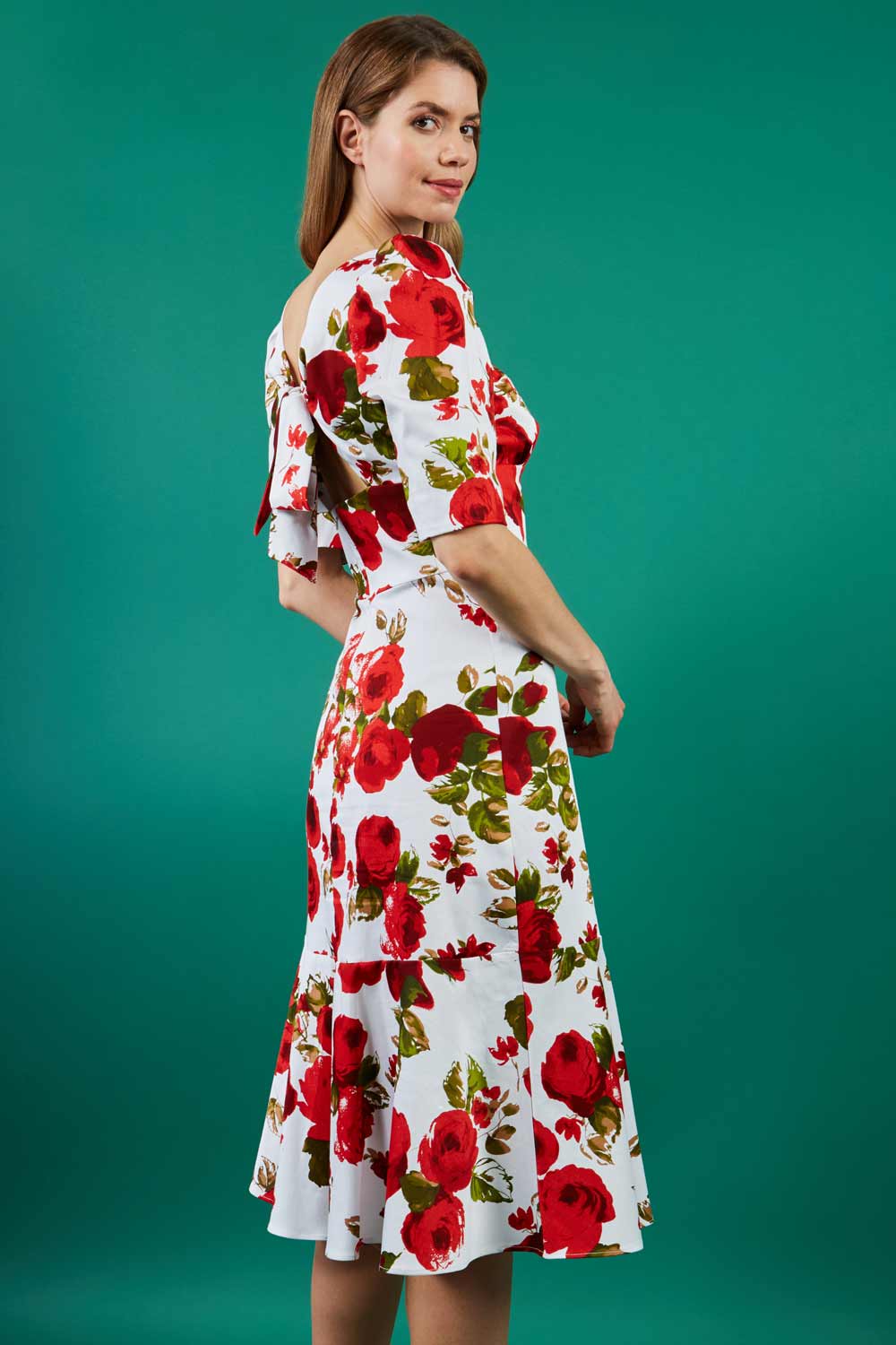 Carisbrooke Printed A-line Dress 