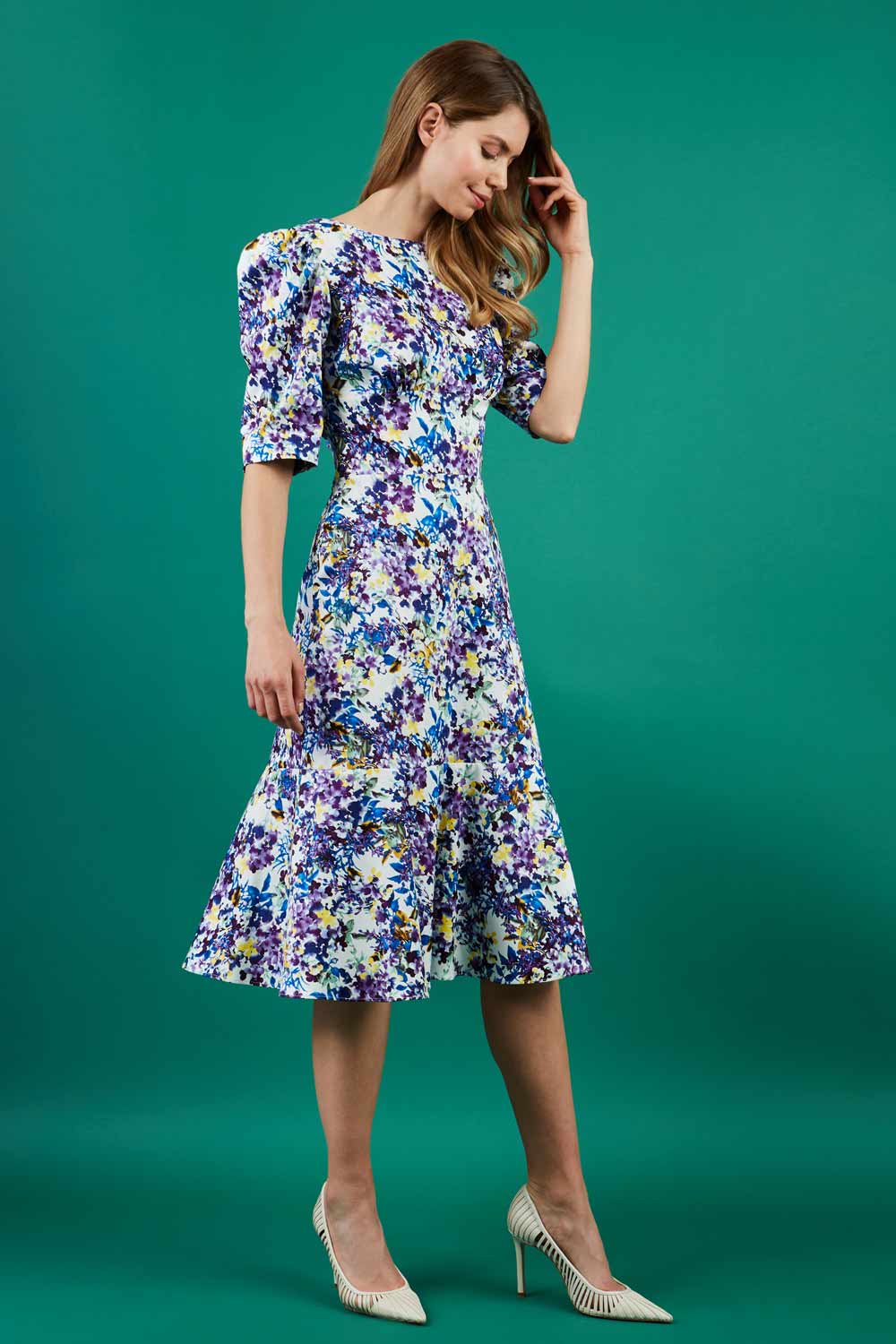Carisbrooke Printed A-line Dress 