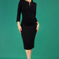 Chandos Sleeved Pencil Dress 