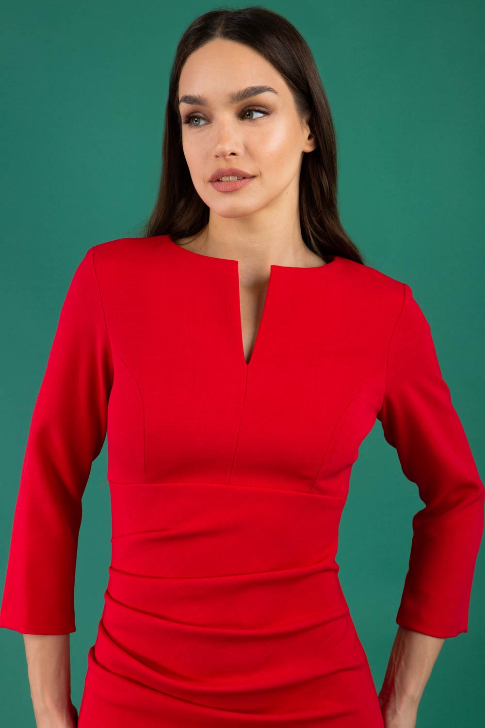 Chandos Sleeved Pencil Dress 