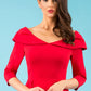 Chesterton 3/4 Sleeve A-Line Dress 
