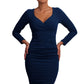 Cynthia Long Sleeve Pencil Dress 