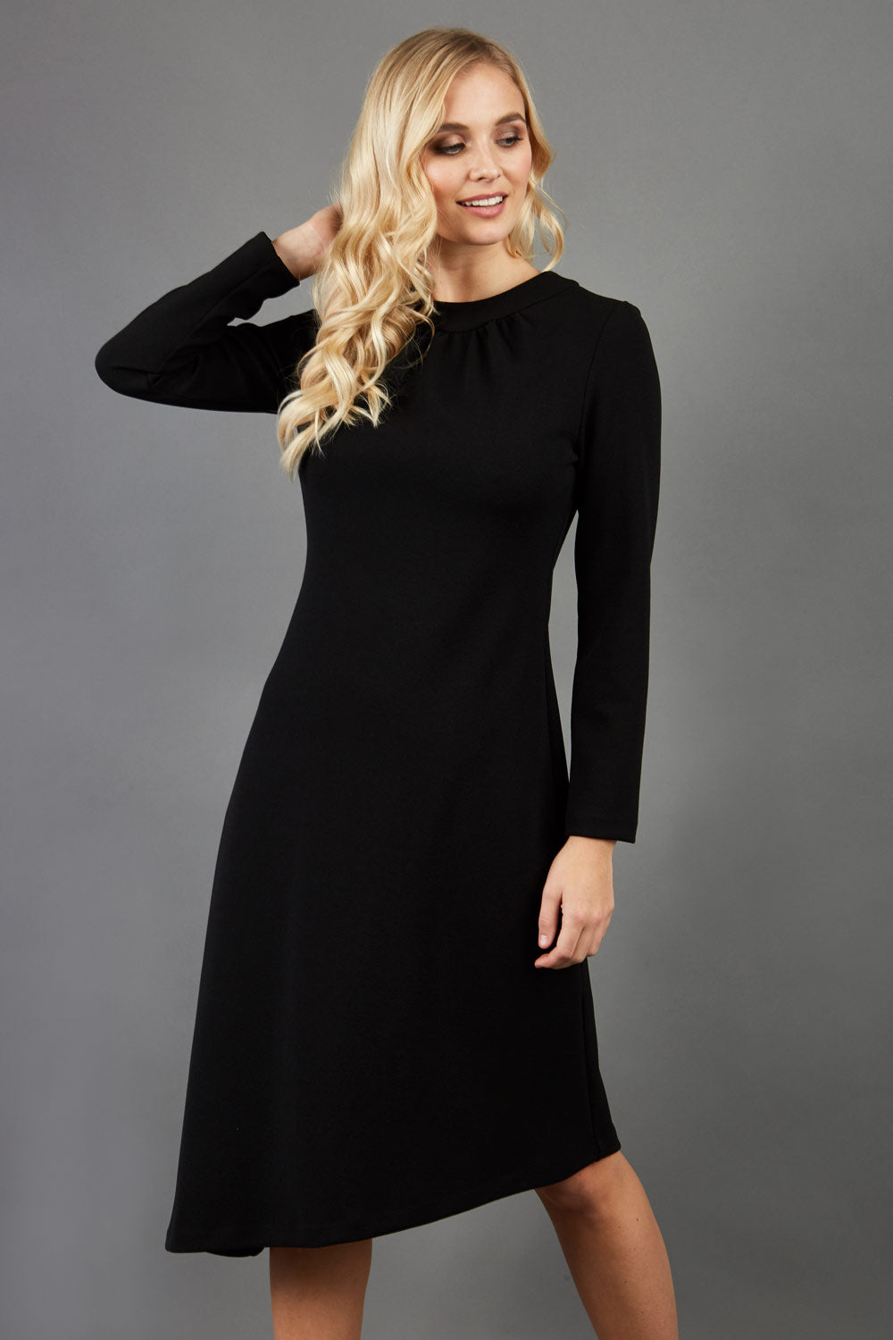 Dartington Asymmetrical Midi Dress 