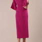 Diana Cowl Neck Pencil Dress 