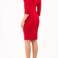 Donna 3/4 Sleeved Venice Stretch Dress 