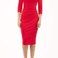 Eliza 3/4 Sleeve Pencil Dress 