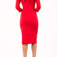 Eliza 3/4 Sleeve Pencil Dress 