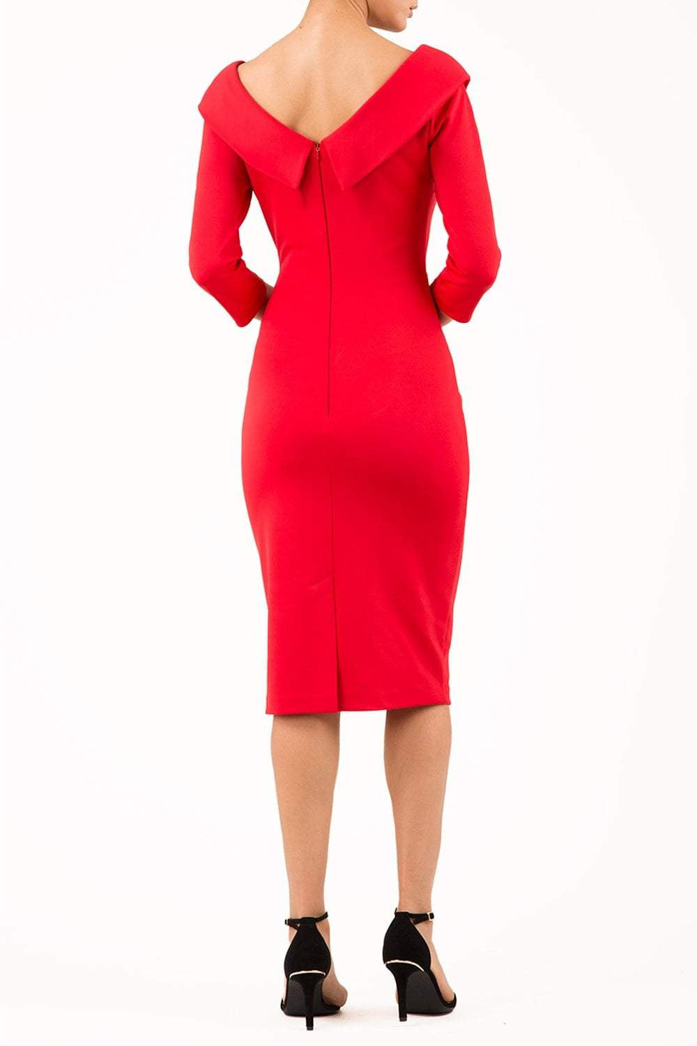Eliza 3/4 Sleeve Pencil Dress 