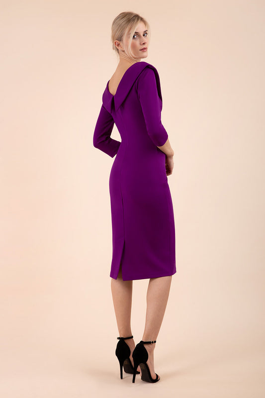 Eliza 3/4 Sleeve Pencil Dress 