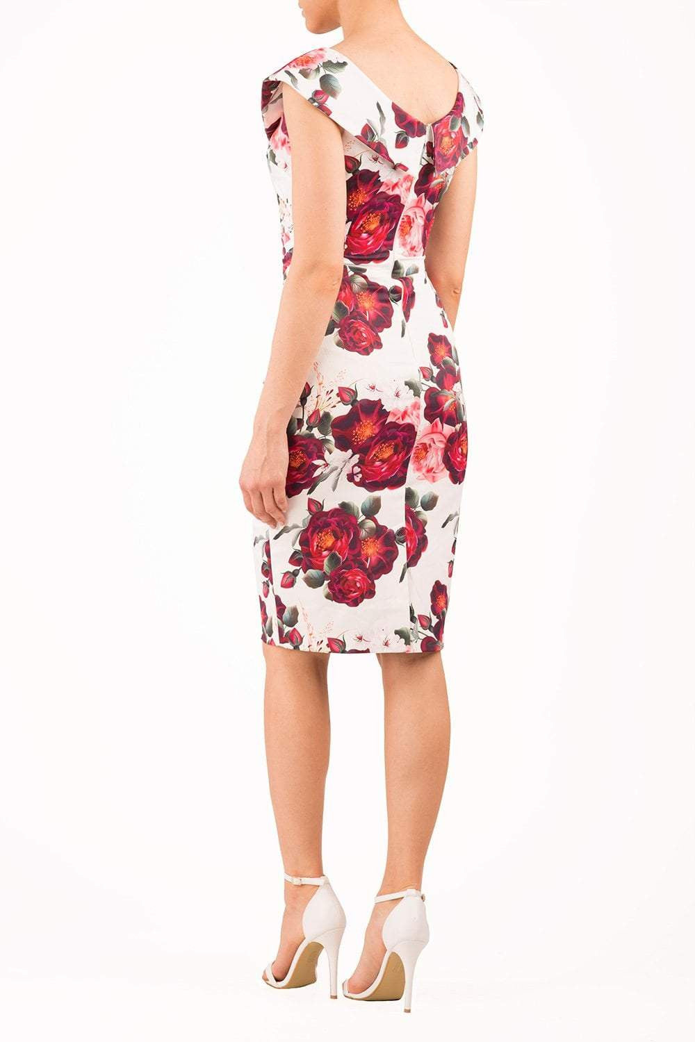 Eliza Sleeveless Print Dress 