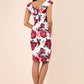 Eliza Sleeveless Print Dress 
