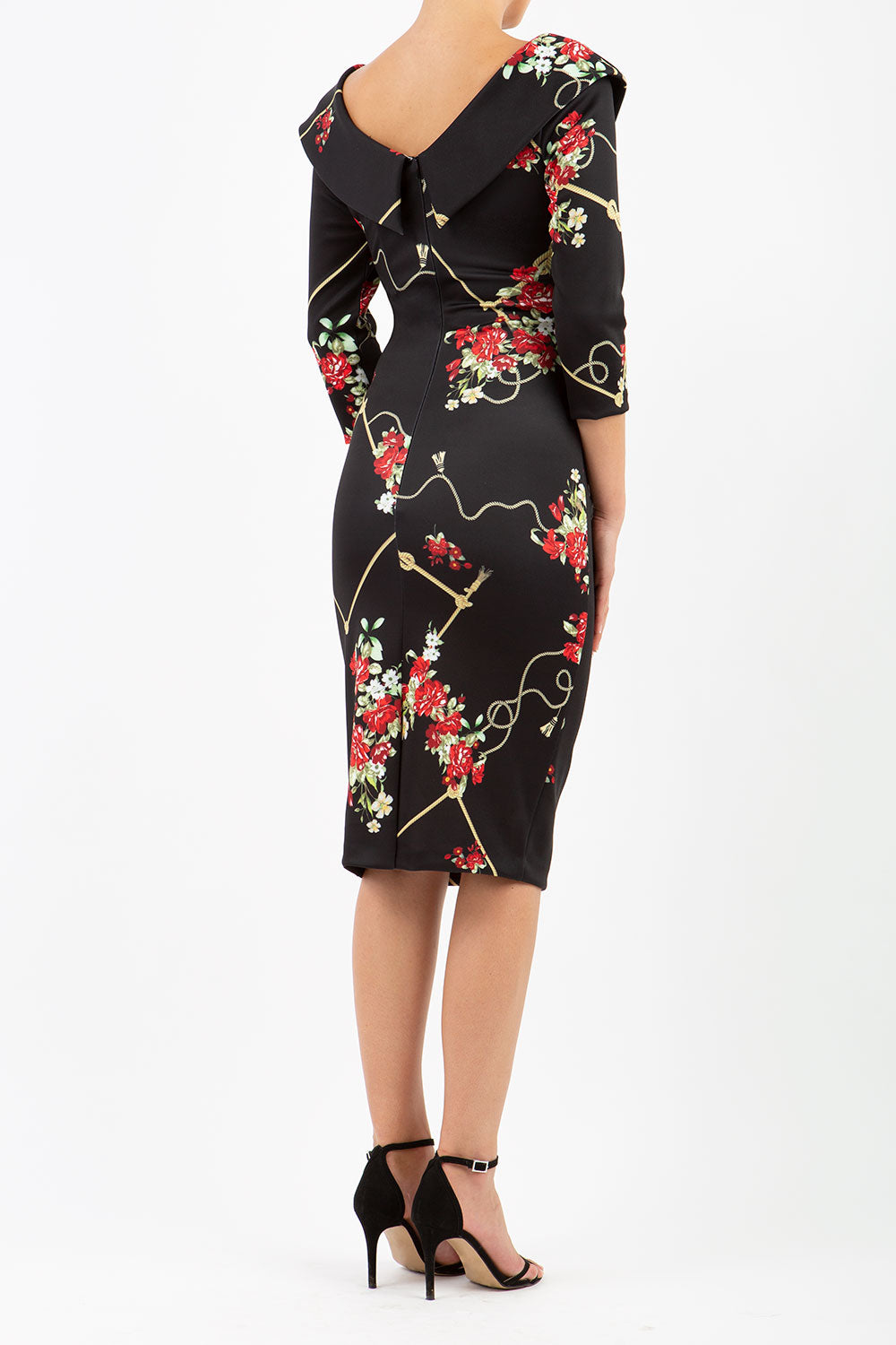 Eliza Vintage Rose Dress 