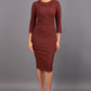 Elodie Sleeved Pencil Dress 