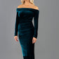 Eponine Midi Velvet Dress 