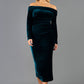 Eponine Midi Velvet Dress 