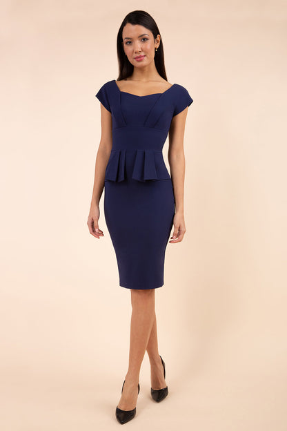 Evelyn Peplum Dress 