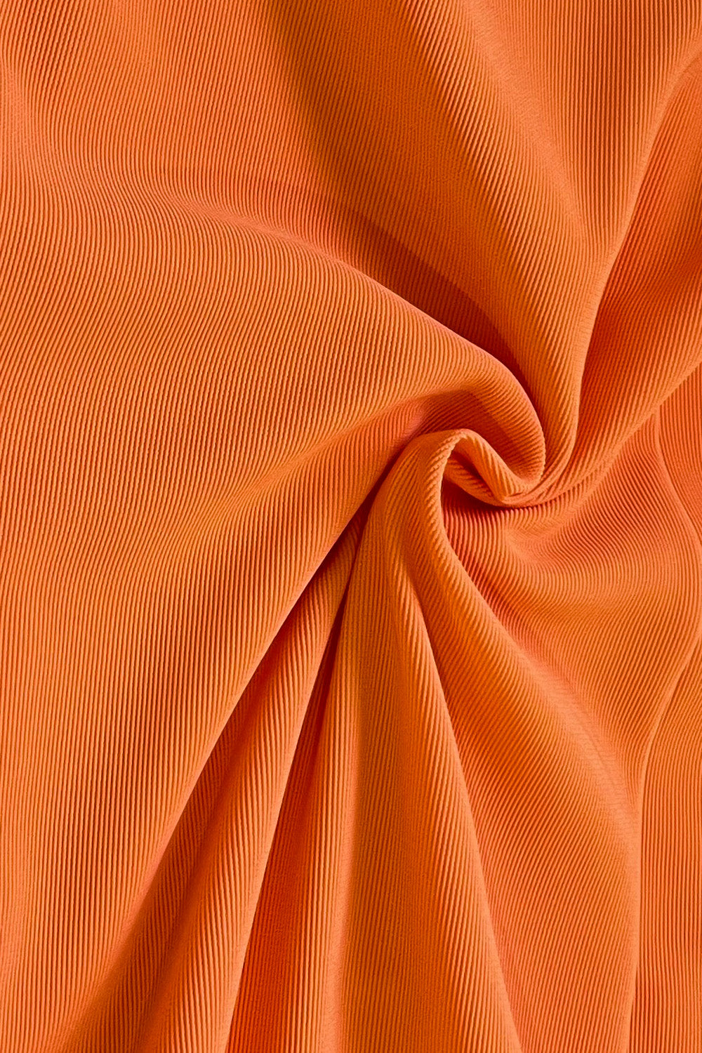 Ribbed super stretch fabric in Golden Poppy colour