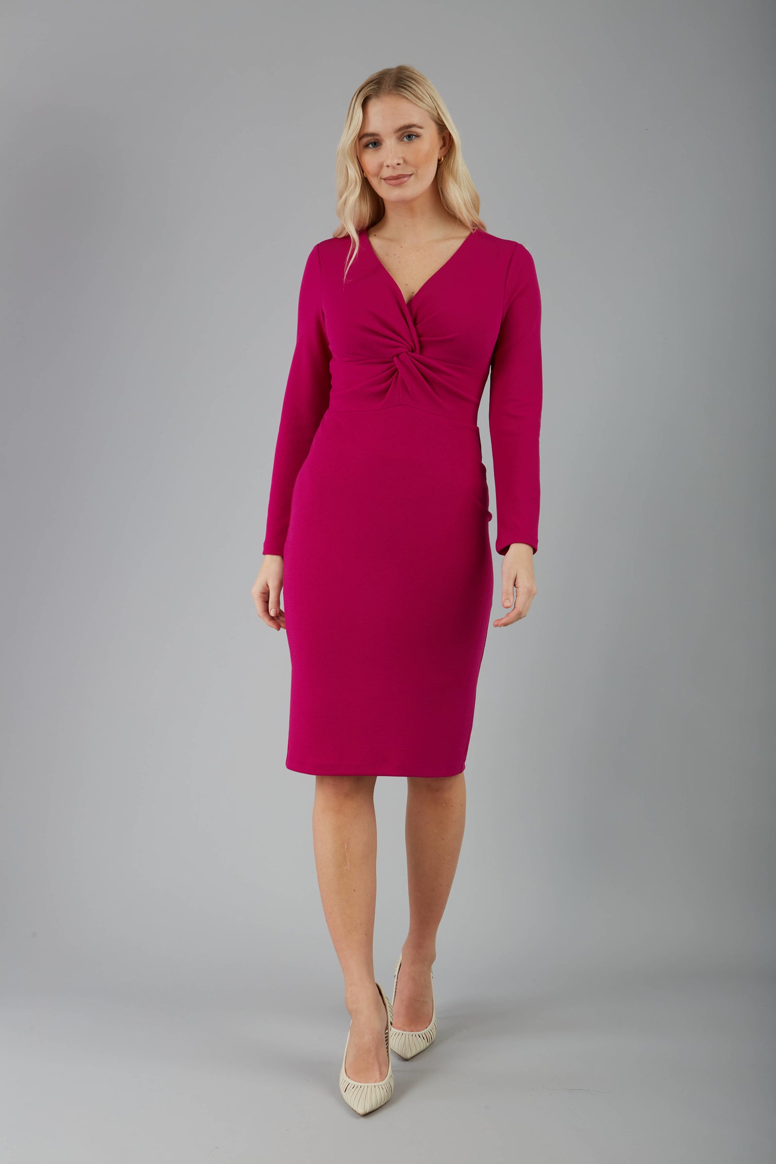 deep v neck pencil dress Pencil Dress for Women Deep V-Neck Pencil Dress Mini Dress Solid Color  Tulip Hem Slim Waist Short Dresses