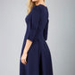 Harpsden Sleeved A-line Dress 