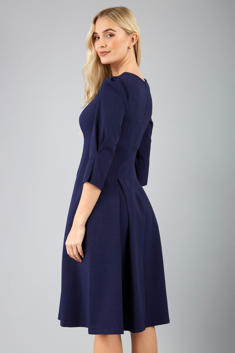 Harpsden Sleeved A-line Dress 