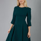 Harpsden Sleeved A-line Dress 