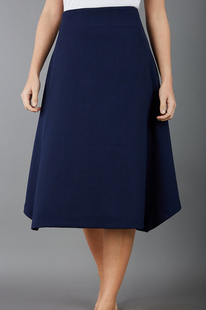 Highfield Asymmetric A-line Midi Skirt 